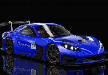Ginetta G55 GT3 LHD version 1.0 for Assetto Corsa