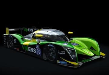 Ginetta G57 LMP-3 version 0.2 for Assetto Corsa