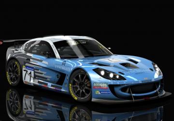 Ginetta GT4 LHD version 2.0 for Assetto Corsa