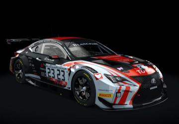 GT3 EVO - Lexus RC F GT3 2016 version 1 for Assetto Corsa