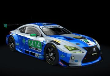 GT3 EVO - Lexus RC F GT3 2016 version 1 for Assetto Corsa