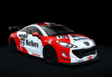 GT4 Peugeot 308 RCZ version 0.5 for Assetto Corsa