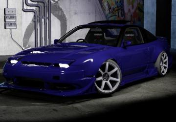 Gusto Nissan 180sx Origin AgreesiveLine version 1 for Assetto Corsa