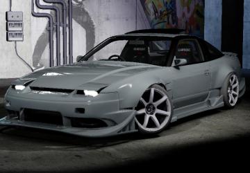 Gusto Nissan 180sx Origin AgreesiveLine version 1 for Assetto Corsa