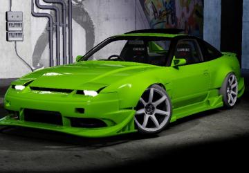Gusto Nissan 180sx Origin AgreesiveLine version 1 for Assetto Corsa