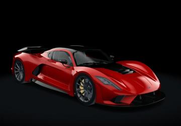 Hennessy Venom F5 Concept version 1.1 for Assetto Corsa
