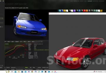 Honda Civic eg6 version REV 5 for Assetto Corsa