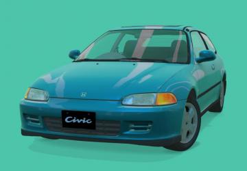 Honda Civic (EG6) Si-R version REV.2a* for Assetto Corsa
