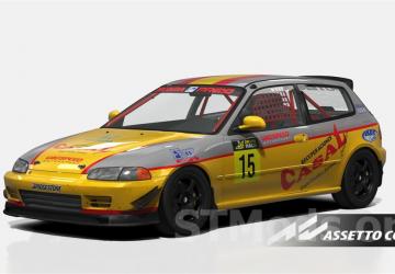 Honda Civic Eg Campeonato RACE de Turismos [CRT] v1.2 for Assetto Corsa