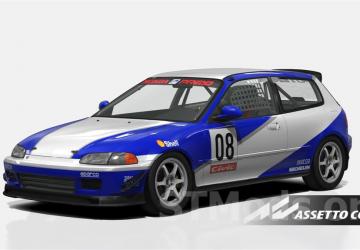 Honda Civic Eg Campeonato RACE de Turismos [CRT] v1.2 for Assetto Corsa