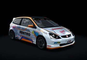 Honda Civic Type R (EP3 Cup) version 1.2 for Assetto Corsa
