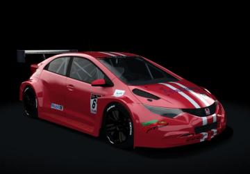 Honda Civic WTCC TC1 version 1.1 for Assetto Corsa