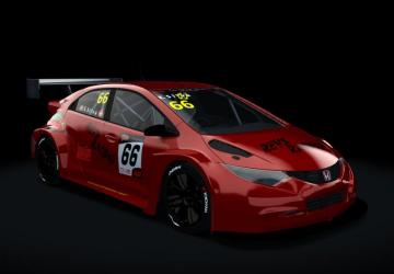 Honda Civic WTCC TC1 version 1.1 for Assetto Corsa