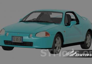 Honda CR-X Del Sol SiR version REV1 for Assetto Corsa