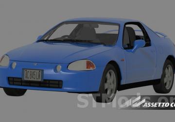 Honda CR-X Del Sol SiR version REV1 for Assetto Corsa