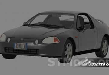 Honda CR-X Del Sol SiR version REV1 for Assetto Corsa