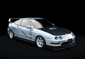 Honda Integra Type-R (DC2) P6•K20Attack version 1.3 for Assetto Corsa