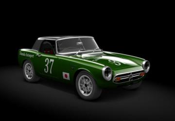 Honda S800 RSC version 2.5 for Assetto Corsa