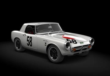 Honda S800 RSC version 2.5 for Assetto Corsa