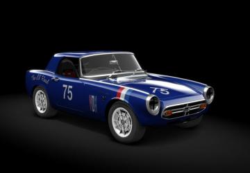 Honda S800 RSC version 2.5 for Assetto Corsa