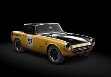 Honda S800 RSC version 2.5 for Assetto Corsa