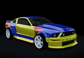 HR Ford Mustang version 1 for Assetto Corsa