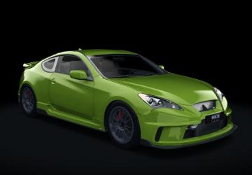 Hyundai HKS Genesis Coupe 2010 version 1.2 for Assetto Corsa