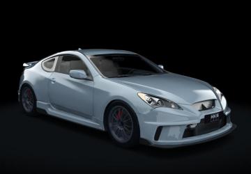 Hyundai HKS Genesis Coupe 2010 version 1.2 for Assetto Corsa