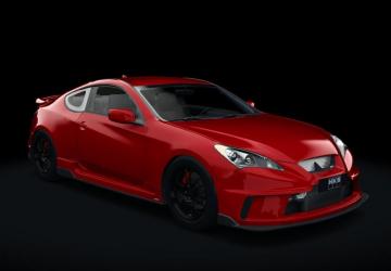 Hyundai HKS Genesis Coupe 2010 version 1.2 for Assetto Corsa