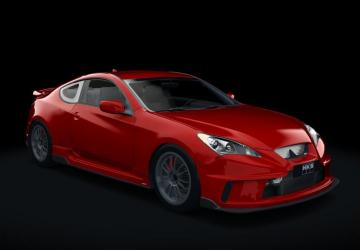 Hyundai HKS Genesis Coupe 2010 version 1.2 for Assetto Corsa