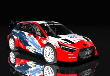 Hyundai I20 Rally1 2022 version ft. Koldo83 for Assetto Corsa