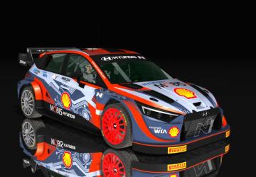 Hyundai I20 Rally1 2022 version ft. Koldo83 for Assetto Corsa
