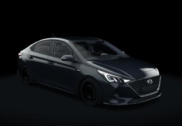 Hyundai Solaris 2022 version 1.1 for Assetto Corsa