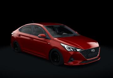 Hyundai Solaris 2022 version 1.1 for Assetto Corsa