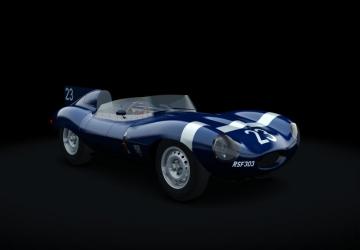 Jaguar’d’type 1955 (Double Screen) v1.0 for Assetto Corsa