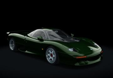 Jaguar XJR15 version 1.1 for Assetto Corsa