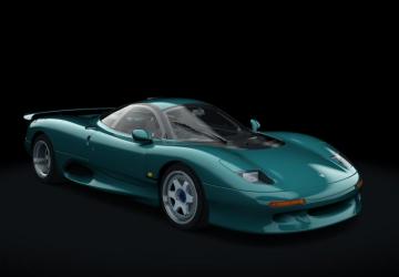 Jaguar XJR15 version 1.1 for Assetto Corsa