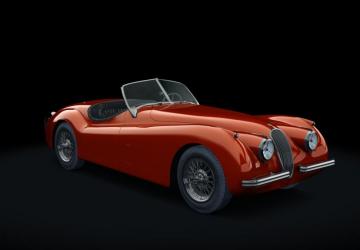 Jaguar XK120 version 1.1 for Assetto Corsa