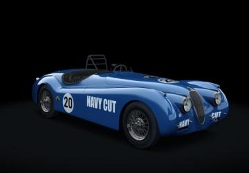 Jaguar XK120 (Race) version 1.1 for Assetto Corsa