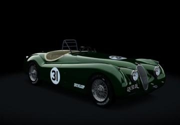 Jaguar XK120 (Race) version 1.1 for Assetto Corsa