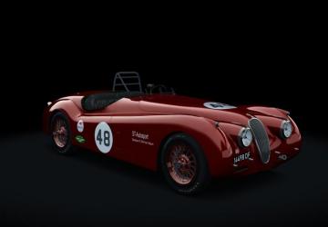 Jaguar XK120 (Race) version 1.1 for Assetto Corsa