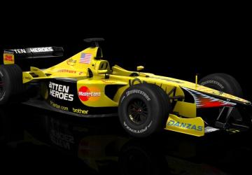 Jordan-Honda EJ11 version 1.2 for Assetto Corsa
