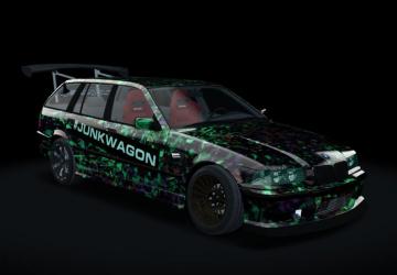 Junkwagon BMW E36 Talaber/TIResArpi version 1 for Assetto Corsa
