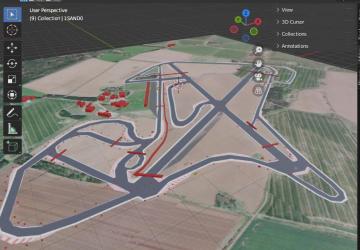 Map [ABANDONWARE] RAF Charterhall alpha version vBacon for Assetto Corsa