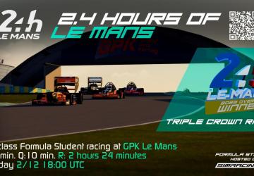 Map AC GPK Le Mans 2023 Map version 1.0 for Assetto Corsa