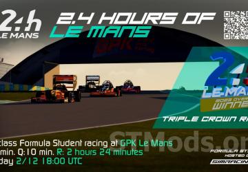 AC GPK Le Mans 2023 Map version 1.01 for Assetto Corsa