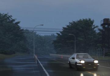 Akina 2022 (Yaseone Pass - Route 33) Map version 1.1 for Assetto Corsa