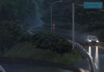 Akina 2022 (Yaseone Pass - Route 33) Map version 1.1 for Assetto Corsa