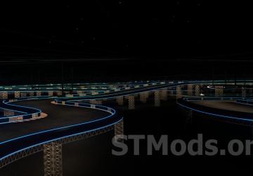 Atoury Circuit Indoor Karting Map version 2 for Assetto Corsa