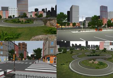 Brooklyn Park Map version 1.0 for Assetto Corsa